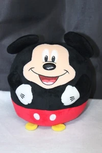 TY Beanie Baby Retired 9" Disney Happy Mickey Mouse Round Ball Plush Animal 2013 - Picture 1 of 11