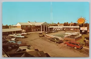Hochwertiges Motel Cardinal in Elizabethtown Kentucky KY ca. 1970er Postkarte - Bild 1 von 2