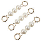 Elegantes Imitation Perle Kettenband für Damenhandtaschen - 3er Set