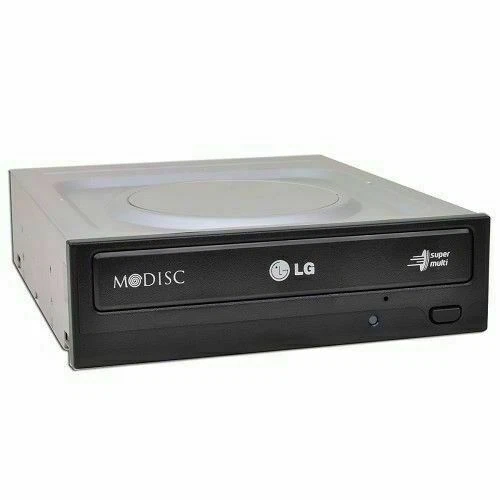 LG Super-Multi 24x Internal DVD±RW/CD-RW Drive - Black (GH24NSB0)