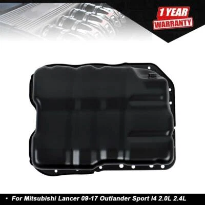 Engine Oil Pan For Mitsubishi Lancer 09-17 Outlander Sport l4 2.0L 2.4L MN187236 - Image 1 of 4