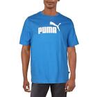 Puma Mens Blue Logo Short Sleeves Crewneck Graphic T-Shirt Xxl Bhfo 2066