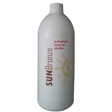 Sunbronze™ self tanning spray tan solution - 14% DHA dark -1 litre