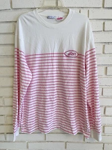 Zara Barbie Movie "KEN" Shirt White Long Sleeve with Pink Stripes size XL - Picture 1 of 5