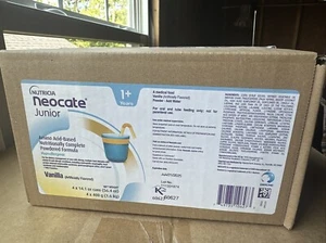 Neocate Junior Vanilla W 4 Cans!!Brand NEW Sealed! 14.1oz - Picture 1 of 4