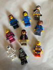 LEGO lot  de 9 personnages dont un squelette