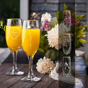 Personalised Glass Engraved Mothers Day Gift Your Own Message Mum Gift Idea - Picture 1 of 44