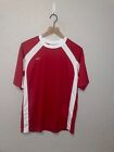 Y2k Youth Nike Red White Active Top Shirt Children Xl X-Large 2000S