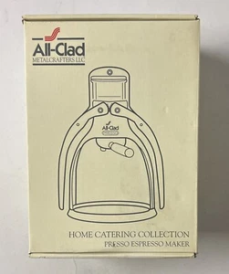 All-Clad Presso Espresso Coffee Manual Press Home Catering Collection NEW IN BOX - Picture 1 of 5
