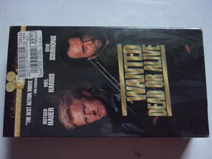 Wanted Dead Or Alive VHS factory sealed, Rutger Hauer Gene Simmons - Picture 1 of 4