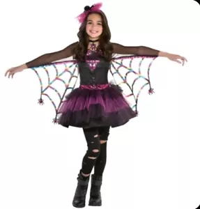 Miss Wicked Web Disfraz Halloween Elegante Vestido Totalmente NUEVO Niñas Adolescentes Colorido - Imagen 1 de 8