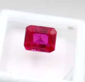 AAA+ 4,50 ct loser Edelstein schöner Spinell rosa Smaragdschliff Preisvorschlag - Bild 1 von 5