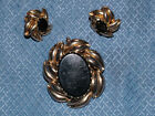VINTAGE JEWELRY GERMANY EARRINGS & PIN  / NECKLACE
