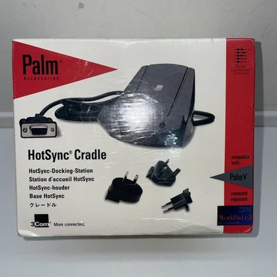 Palm HotSync Estación de Acoplamiento de Cuna Compatible con Palm V  Ibm Work Pad E3 Nuevo Foto 1 de 4