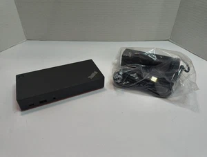 Lenovo ThinkPad Gen 2 USB-C 4K Docking Station Type 40AS HDMI With Power Adapter - Afbeelding 1 van 8
