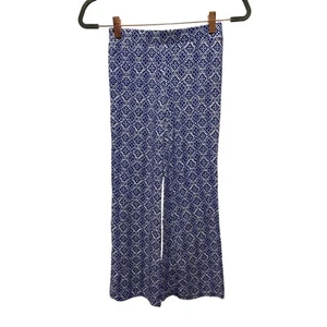 Canyon River Blues Girls Blue Wide Leg Pull On Pants Size S 7/8 - Picture 1 of 7