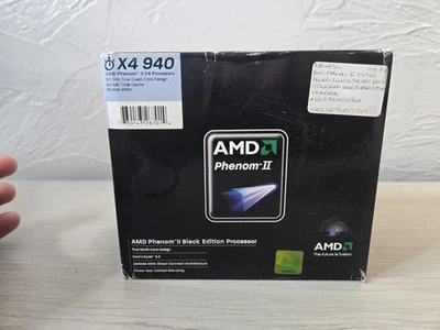 AMD Phenom II x4 940 B. E. HDZ940XCJ4DGI 3 GHz quad core socket AM2+ CPU 125W - Image 1 of 4