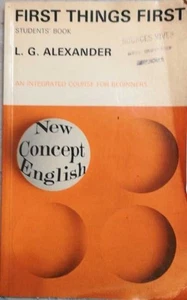 First things first student's book | L.G.Alexander | Bon état - Picture 1 of 1