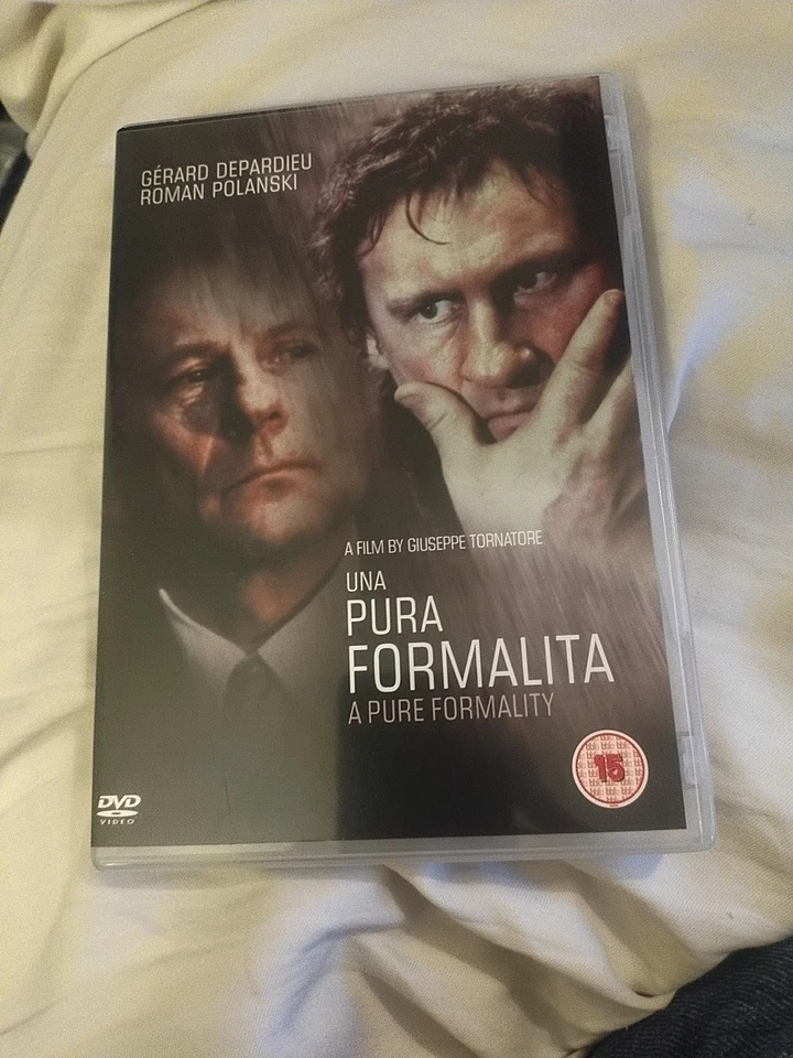 GERARD DEPARDIEU - UNA PURA FORMALITA (A PURE FORMALITY) R2 UK DVD  - Image 1 of 1