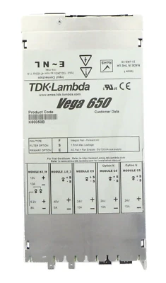 TDK-Lambda K60050B Power Supply Vega 650 UltrafleXtreme Spectrometer Working - Image 1 of 4