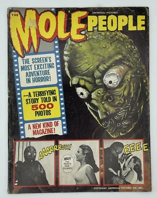 The Mole People Magazine Universal Pictures Warren Publications 1964 Horror Film - Image 1 of 4