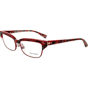 Alain Mikli AO3056 montatura occhiali da vista donna metallo D011 rosso chevron rosso 55-17 Italia - Foto 1 di 6