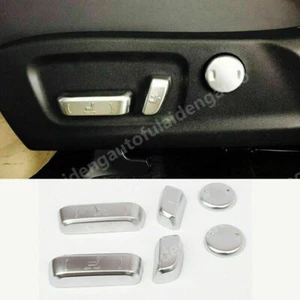 For Lexus RX350/450H 2016-2021 Silver Inner Seat Adjust Switch Button Cover Trim - Picture 1 of 6