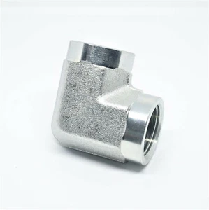 3/4 Female Npt Fpt Steel Elbow Fitting Fuel, Air, Water, Oil, Gas - Picture 1 of 6