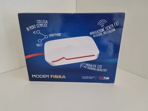 Modem ADSL Fibra Tim bianco modello 768600 Technicolor navigazione senza fili - Afbeelding 1 van 24