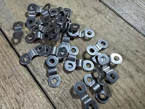 Vintage Antique Bike Bicycle Fender Brace Tabs Clips Attachements Quantity 4 New - Picture 1 of 4