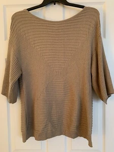 Suéter Dana Buchman Lurex Dorado - XL - NUEVO - Imagen 1 de 5