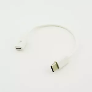 Micro USB Female to USB 3.1 Type C Male Converter Adapter Extension Cable Cord - Picture 1 of 5