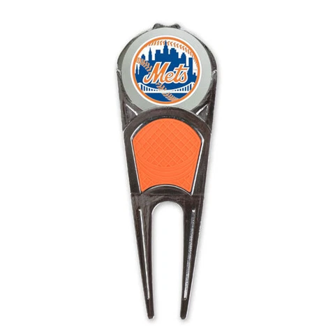 New York Mets Divot Repair Tool With Ball Marker Cover