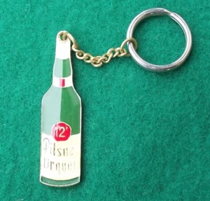 Vintage Pilsner Urquell 12 Degrees Lager Beer Bottle Czech Pils Key Chain Ring - Picture 1 of 2