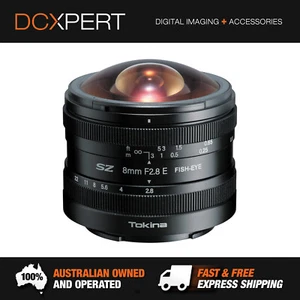 TOKINA SZ 8MM F/2.8 FISH-EYE LENS FOR SONY E (12A0186N01) - Picture 1 of 6