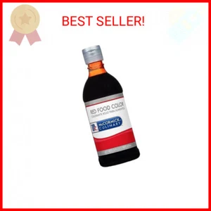 McCormick Culinary Red Food Coloring, One 16 Fluid Ounce Bottle of Red Food Colo - Picture 1 of 2