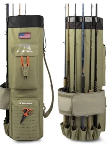 Bolsa de almacenamiento de equipo de pesca Karryall grande 81L KastKing, tiene capacidad para 6 cañas y carretes - Imagen 1 de 1