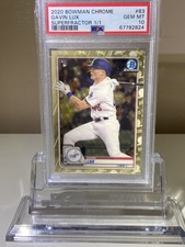 2020 Bowman Chrome #83 Gavin Lux RC Rookie Superfractor 1/1 💎 PSA 10 💙 Dodgers