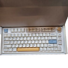 Keydous NJ80-AP Wireless Mechanical Keyboard Bluetooth5.0/2.4G/Wired Smoke Color
