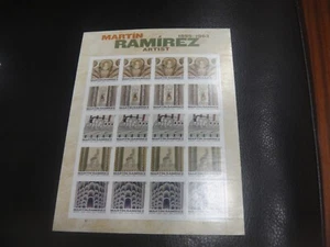 USA 2015 Sc#4968-72 Martin Ramirez FOREVER Sheet of 20 Stamp MNH XF - Picture 1 of 1