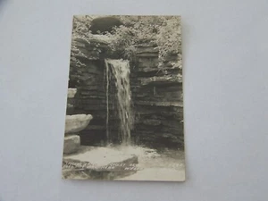 Wellston MM Minnesota RPPC foto reale che ride acqua fresca ponte lato strada par - Foto 1 di 2