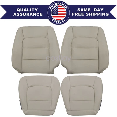 Driver / Passenger Bottom / Top Leather Seat Cover Tan For 1998-2007 Lexus LX470 - Изображение 1 из 4