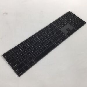 Apple A1843 Bluetooth QWERTY Space Gray Magic Keyboard w/ Numeric Pad MRMH2LL/A