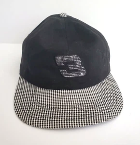 Dale Earnhardt Sr #3 Cap Hat & Bow Chase Authentics Black White Checked Elastic - Picture 1 of 6