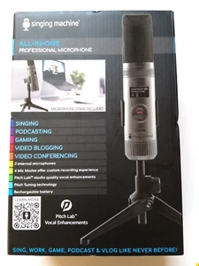 Singing Machine All In One Professional Microphone SMM2097 - New - Picture 1 of 2
