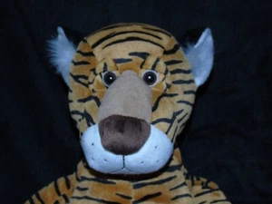 Large Russ Berrie Tiger Cuddly Beanie Plush Soft Toy 18" approx - Picture 1 of 5