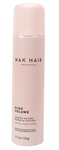 Nak High Volume Texture Hair Spray 150g - Picture 1 of 1