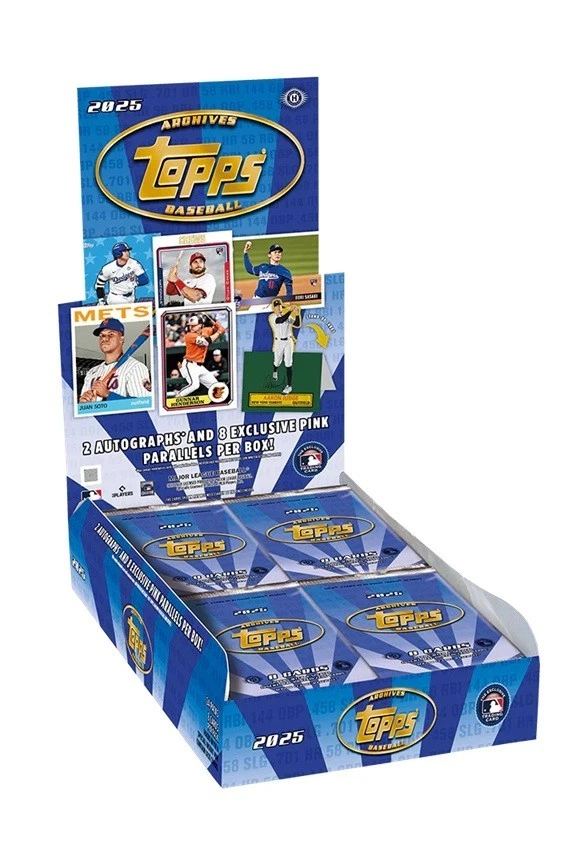 2025 Topps Archives HOBBY PACK (8 Cards) PRE-ORDER