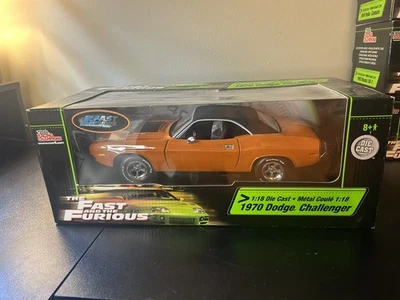 Dodge Challenger 1970 Rápido y Furioso escala 1:18 Diecast Racing Champions Foto 1 de 4
