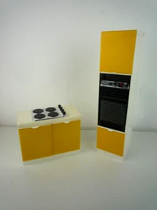 UNIDAD DE HORNO DE PARED Y UNIDAD DE COCINA VINTAGE AÑOS 70 SINDY PEDIGRIEE TOYS - Imagen 1 de 7